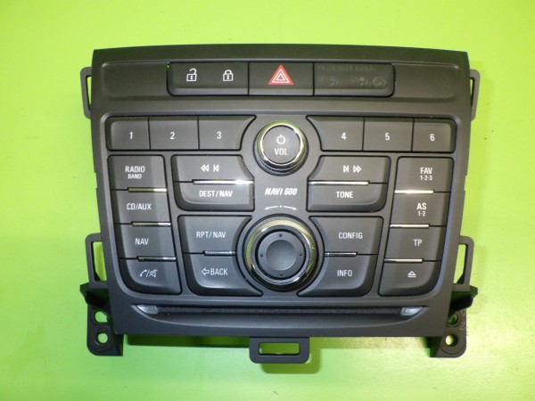 Radio Bedienschalter - OPEL ZAFIRA TOURER C (P12) 1.6 CDTI 20875736