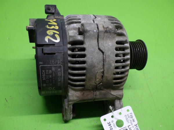 Lichtmaschine - VW POLO (6N1) 60 1.4 0123310019